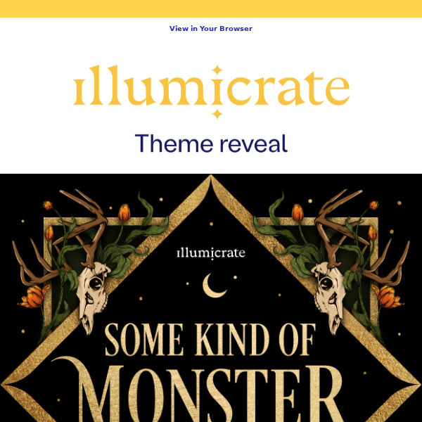 Get excited for November's Illumicrate theme!