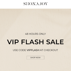 VIP Flash Sale