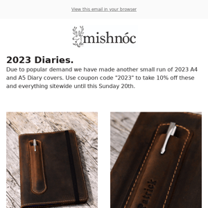 mishnóc Diaries | Coupon Code