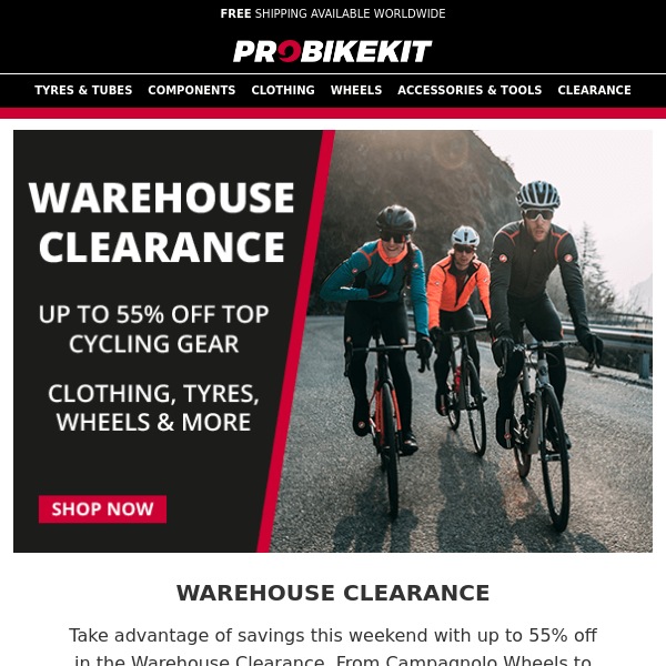 More Warehouse Clearance Deals