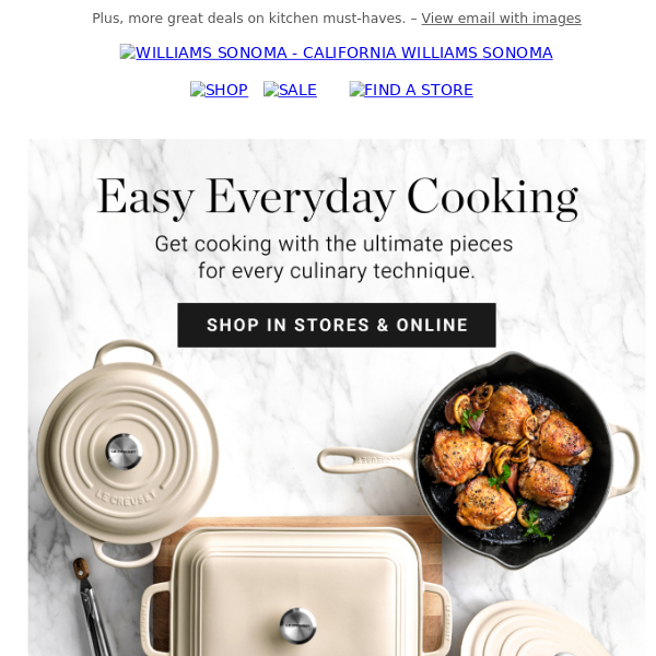 Get cooking: explore our top cookware