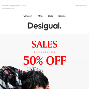 Clearance Sale: Everything at 50% off - Desigual