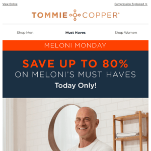 Save up to 80% on Meloni's Must Haves