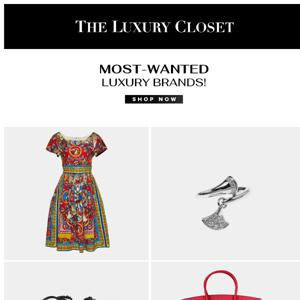 Most-Wanted Luxury Brands! Shop Now! 😍