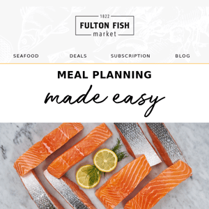 Getting healthy, sustainable seafood has never been easier!