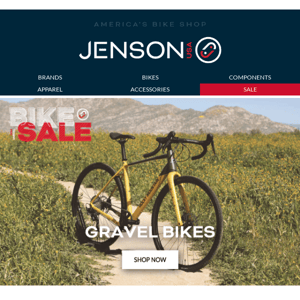 New Gravel Bikes Have Been Added To Our Annual Bike Sale!