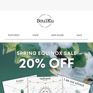 🌱 Spring Equinox SALE