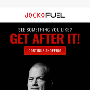 Push past your limits with JOCKO FUEL