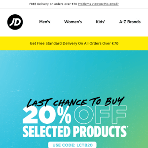 Dont Miss 20% Off Last Chance To Buy