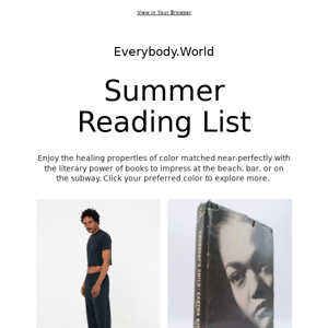 Summer Reading List (And What To Wear With It)