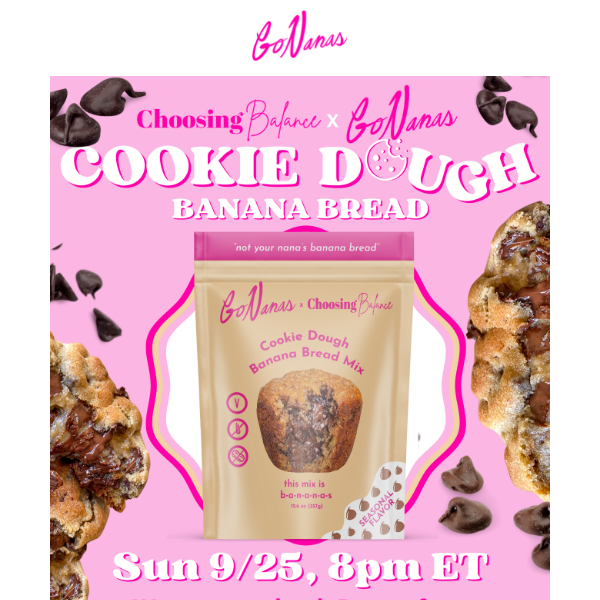 COOKIE DOUGH IS COMING 💗