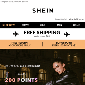 How to get 200 Points Or Free Shipping Code❓❗