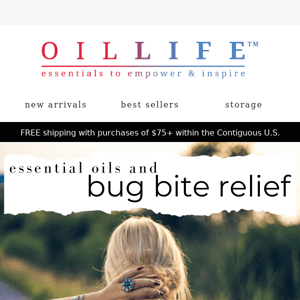 Natural Bug Bite Relief + Our Bestsellers of the Week!