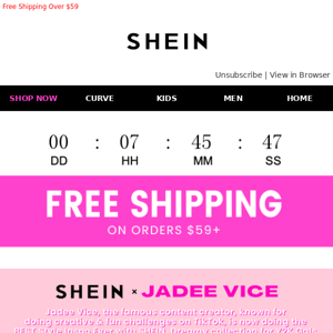 SHEIN X Jadee Vice💟💗