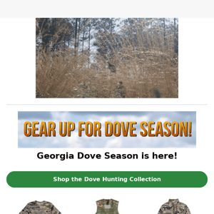 Georgia Dove Season is here!