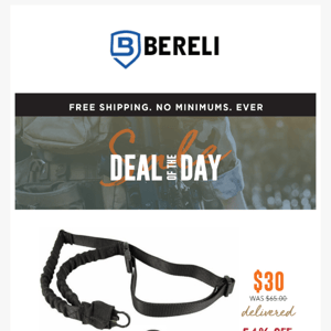 👀 Hot Deal! 54% Off BLACKHAWK Tactical Sling + Adapter 😵