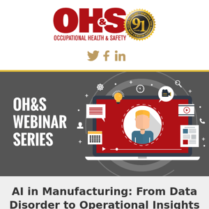 Webinar: AI in Manufacturing: From Data Disorder to Operational Insights