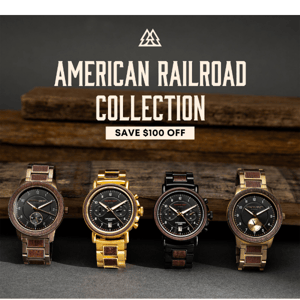 Made with wood from Transcontinental Railroad Ties