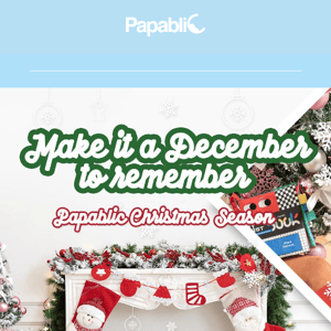 🎄🎁It‘s Time...Papablic Christmas Season Deal Up to 30% Off!