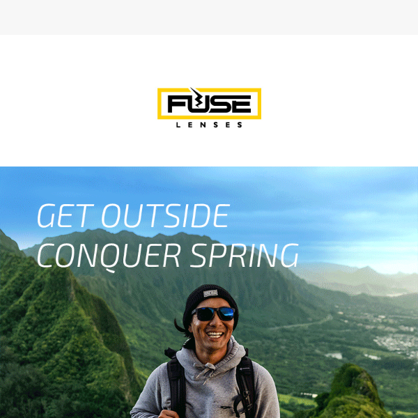 Get Outside. Conquer Spring. 😎