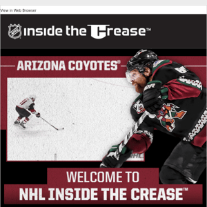 Welcome to NHL Inside the Crease!