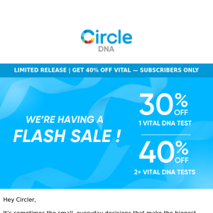 🚨 Our Vital Flash Sale is ending soon! 🚨
