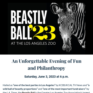 Beastly Ball 2023: Fun & philanthropy with Joel McHale