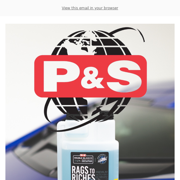 P&S Detail Products - Rags to Riches - Premium Microfiber Detergent 1  Gallon