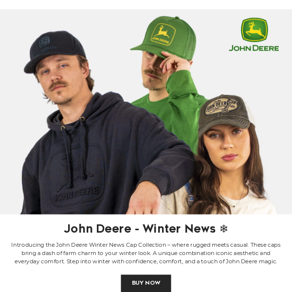 John Deere Winter News❄️