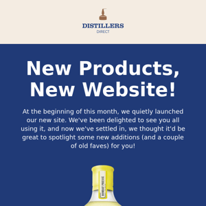 New Products, New Website!