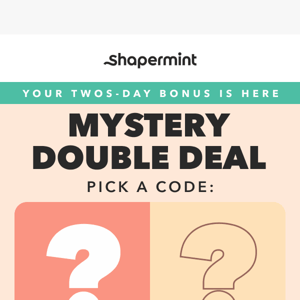 Mystery Double Deal 🙈