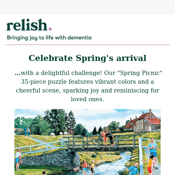 Celebrate Spring with a Puzzle! 🌷