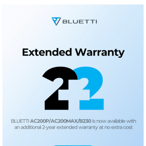 Discover the BLUETTI Extended Warranty 🔮