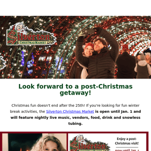 Plan your post-Christmas getaway that features 1 million lights!
