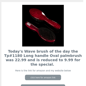 🔥🔥  Brush of the day Special something different 🔥🔥