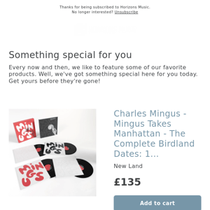 AMAZING BOXSET! Charles Mingus - Mingus Takes Manhattan - The Complete Birdland Dates: 1961 - 1962 [4LP Box]