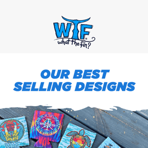 Our Freshest Designs, Now On Koozies