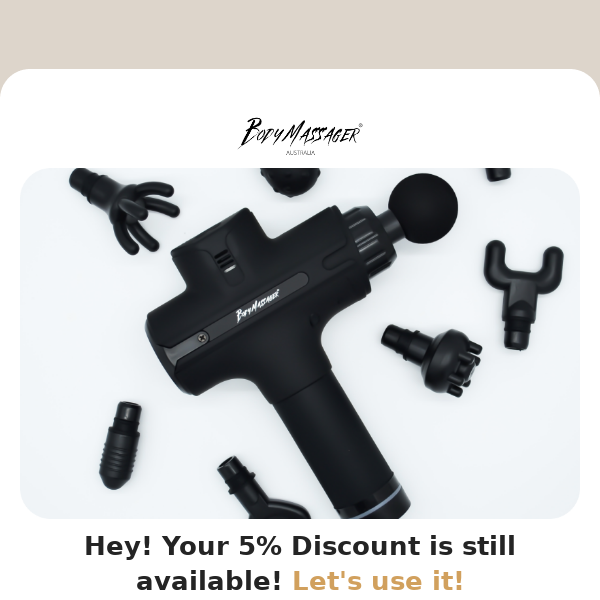 Hurry up and use your discount!