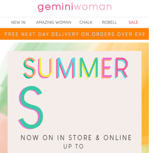 Summer Sale Now On! Up to 50% Off