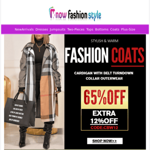 Coats collection|fashion&warm|Max 65%OFF