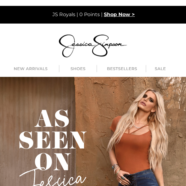 Jessica Simpson Collection - Latest Emails, Sales & Deals