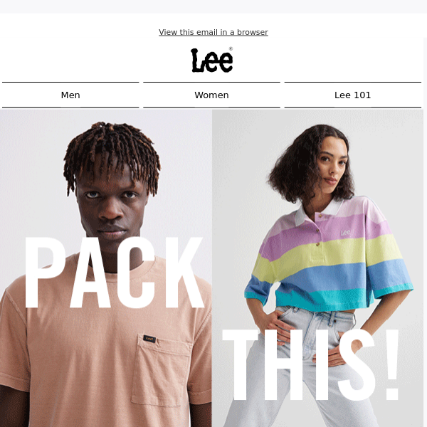 Lee Jeans Europe - Latest Emails, Sales & Deals