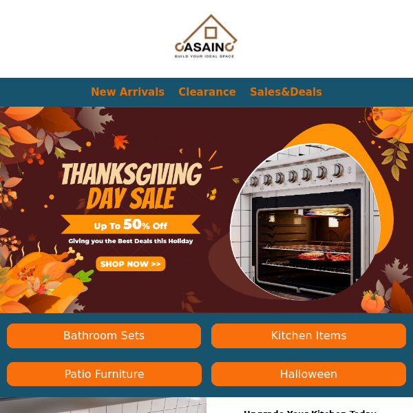 🦃 Celebrate Thanksgiving with Oven Extravaganza: Enjoy 50% Off Specials!