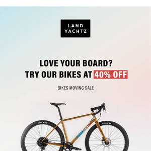 LY Bikes Moving Sale