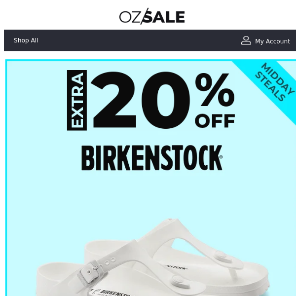 Birkenstock 20% Price Drop - Gizeh Sandals Range