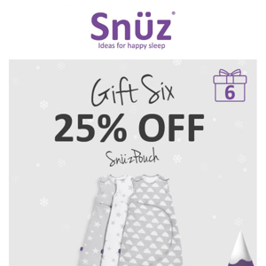 Stock up for the cold with 15% off SnuzPouch ❄️