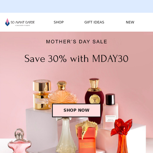 Give the Gift of Fragrance for Mother's Day