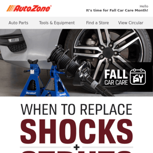 When should you replace shocks & struts?