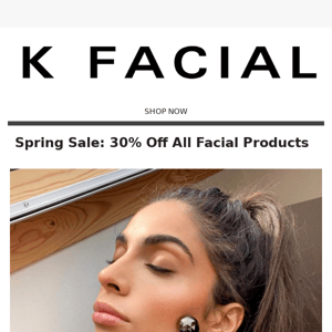 Enjoy a Healthy Glow with KFacial - 30% Off