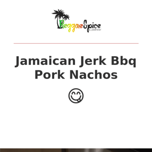 Quick & Easy Jamaican Jerk BBQ Pork Nachos, say that 3x fast...🤤🤤🤤